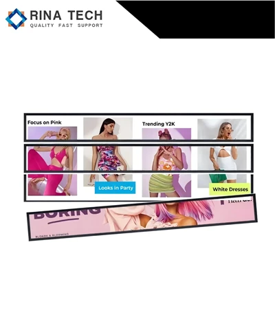 Pantallas publicitarias de Supermerced Strip Strip Strip