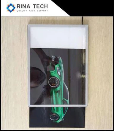 Caja de luz delgada de alto brillo