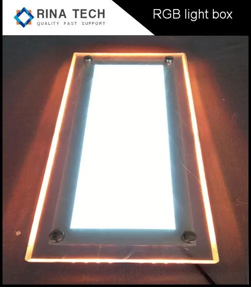 Acrylic Crystal RGB Light Box
